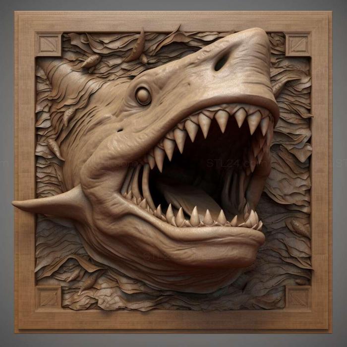 Games (Jaws Unleashed 2, GAMES_17022) 3D models for cnc